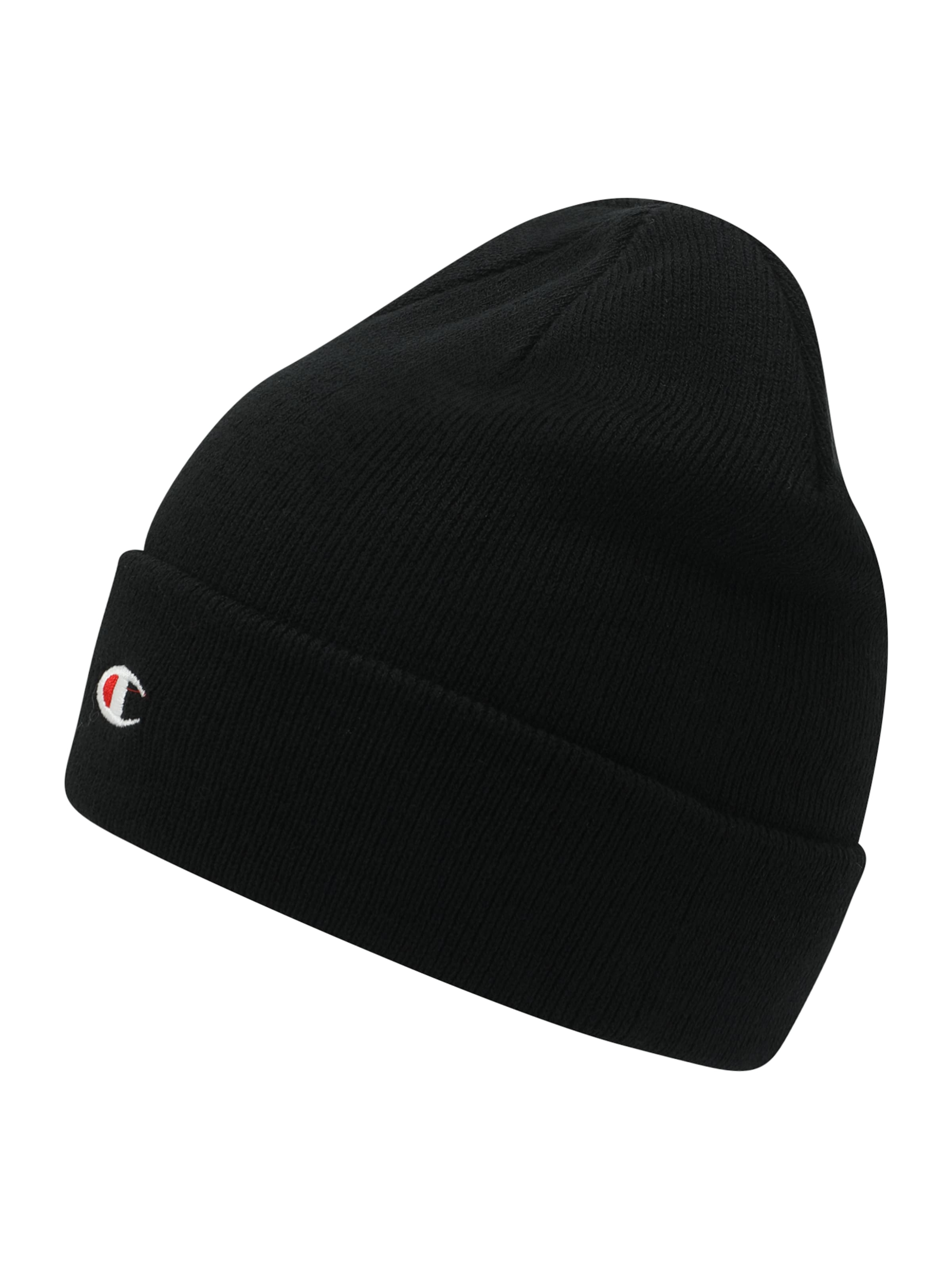 Căciulă 'Icons' de la Champion Authentic Athletic Apparel pe negru: față