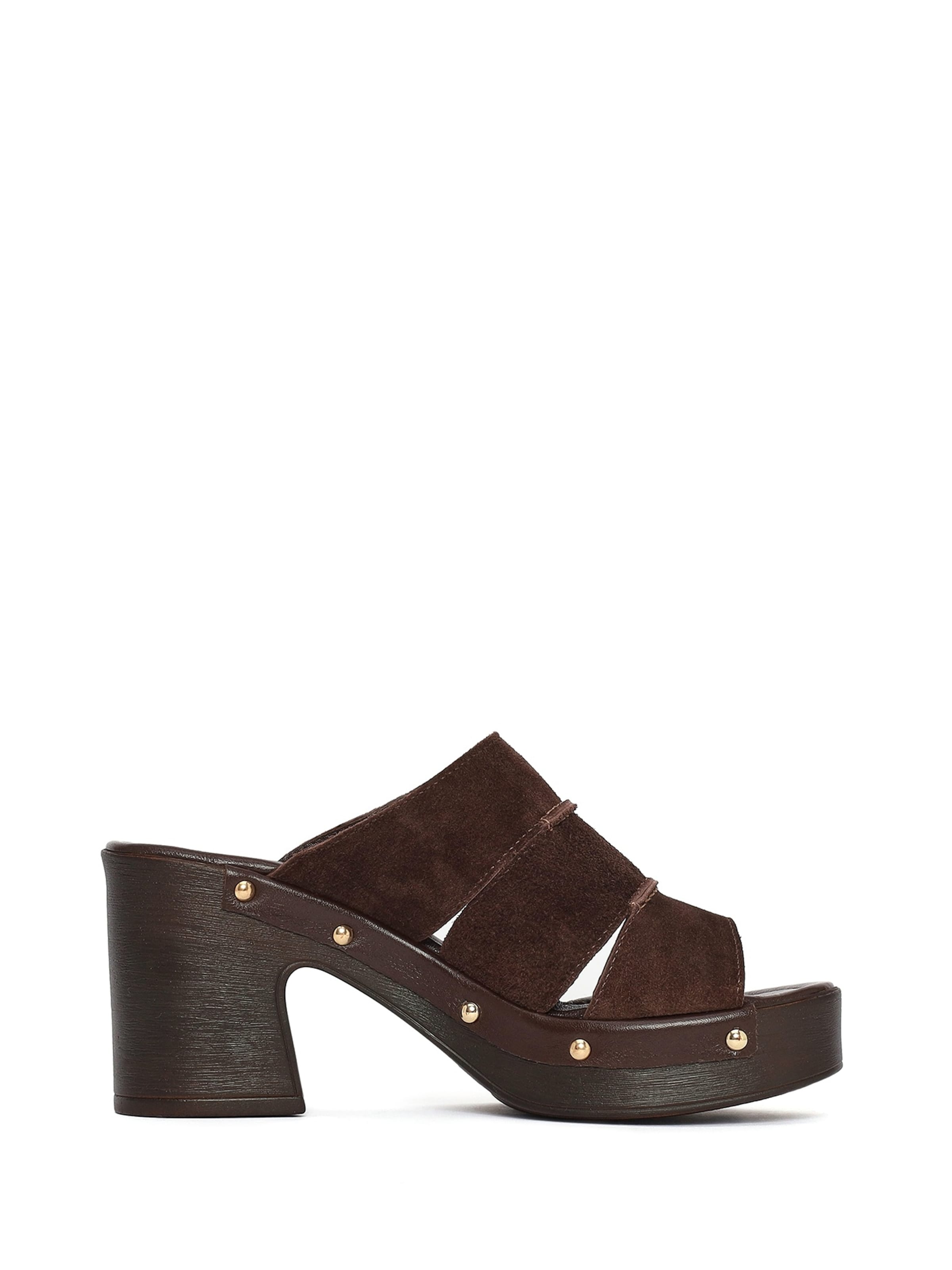 Mule Derimod en marron
