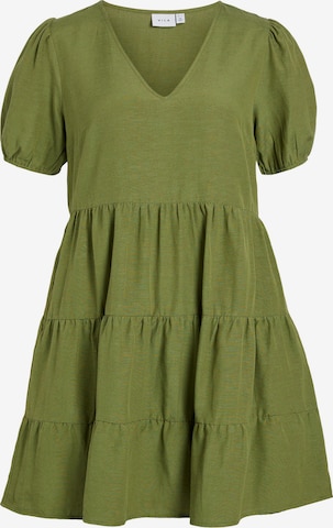 VILA Dress 'Prisilla' in Green: front