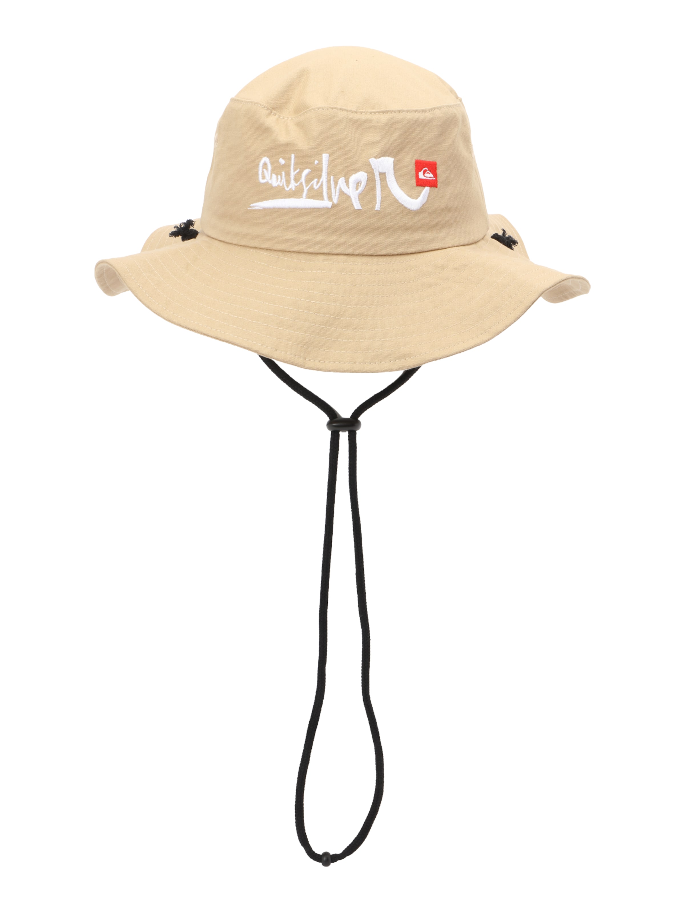 smėlio QUIKSILVER Sportinė kepuraitė 'BUSHMASTER': priekis