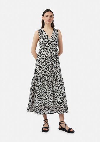 comma casual identity - Vestido en gris: frente