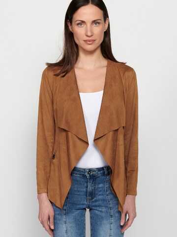 KOROSHI Between-season jacket in Brown