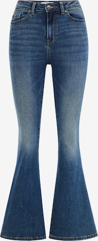 WE Fashion Flared Jeans in Blau: predná strana