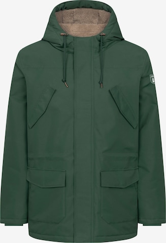Derbe Winter Jacket 'Festholm' in Green: front