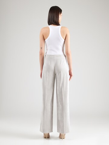 DRYKORN Wide leg Pleated Pants 'BEFORE' in Beige