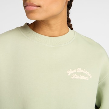 Sweat-shirt 'Heritage' new balance en vert