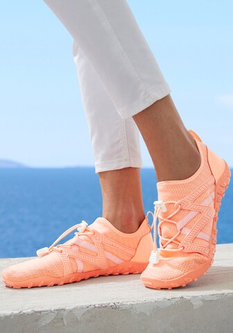 LASCANA Sneakers in Orange: front
