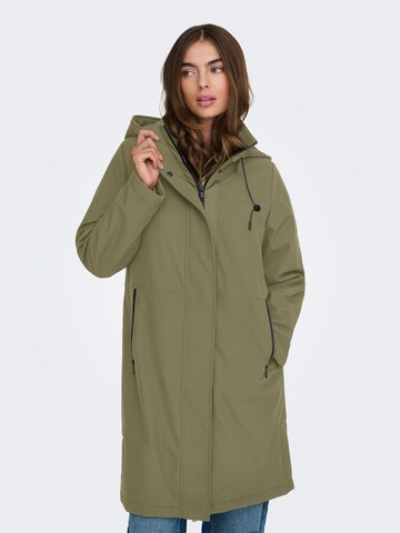 ONLY Between-Seasons Parka 'ONLKara' in Green: front