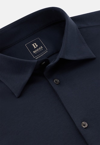 Coupe regular Chemise Boggi Milano en bleu