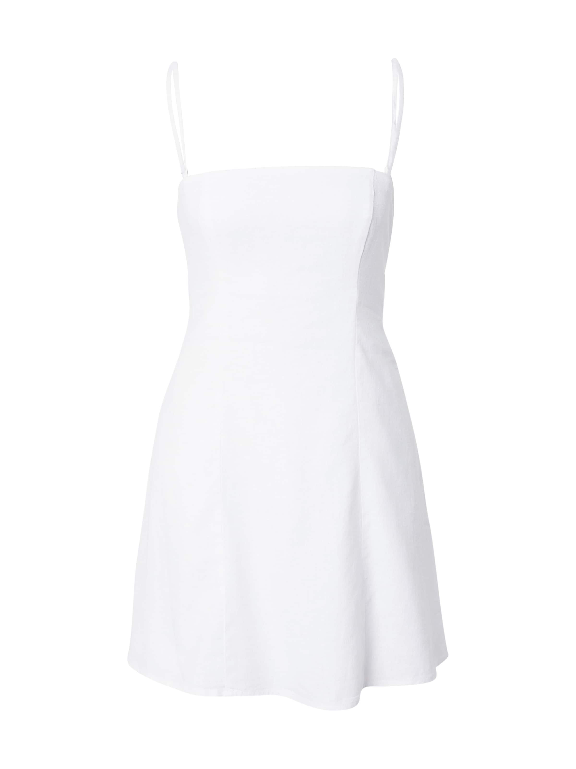 Robe HOLLISTER en blanc : devant