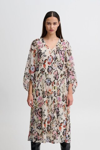Robe-chemise 'Ihely' ICHI en mélange de couleurs : devant