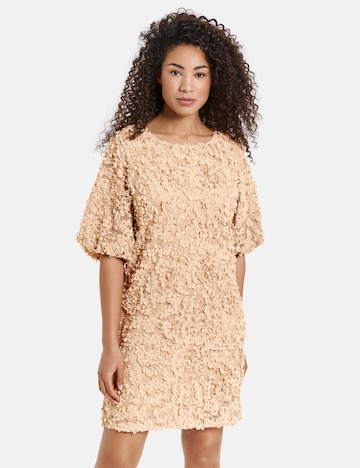 TAIFUN Cocktail Dress in Beige: front