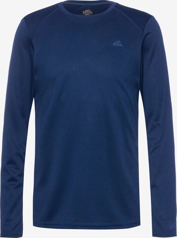 OCK Performance Shirt in Blue: front