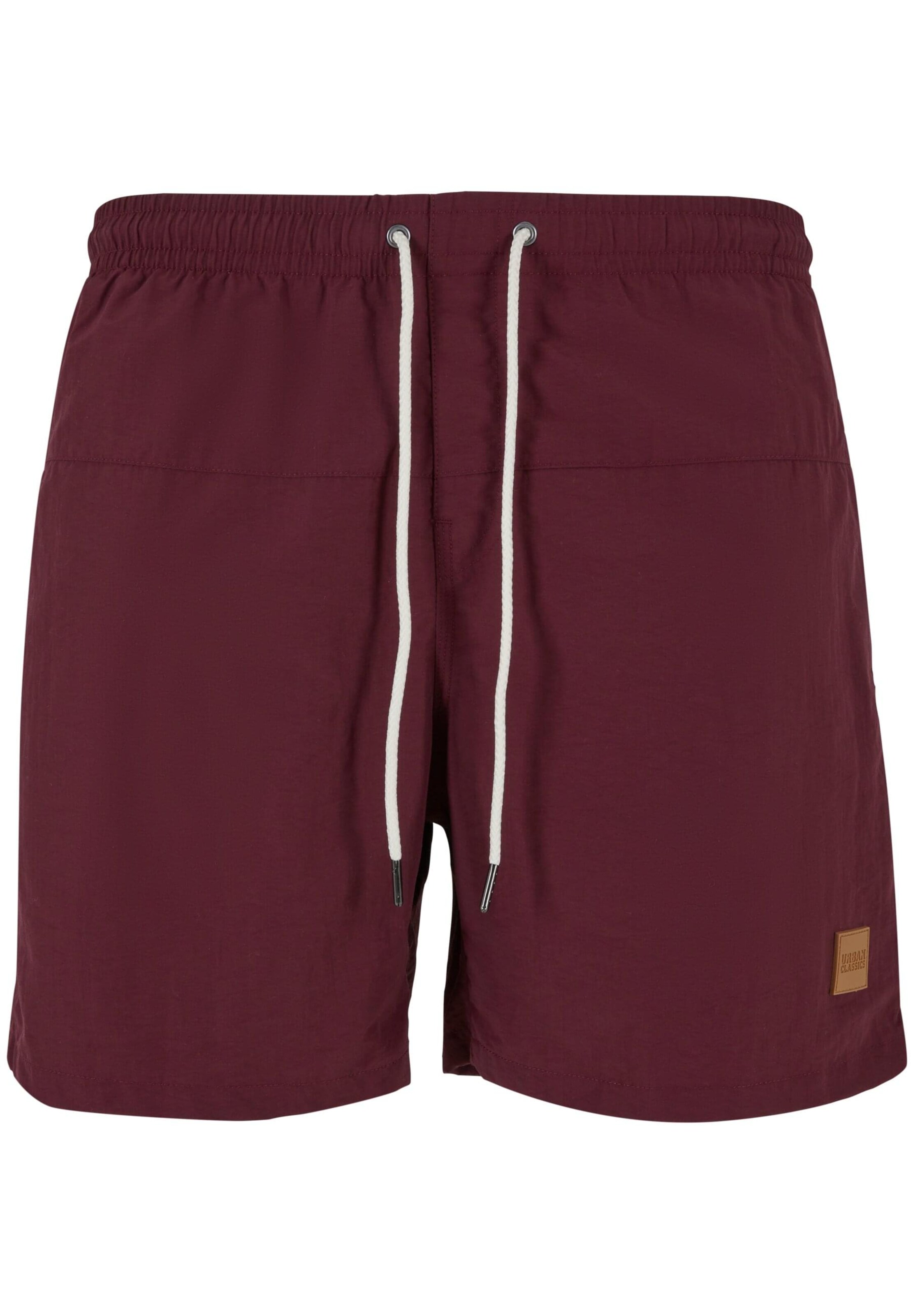 Pantaloncini da bagno di Urban Classics in rosso