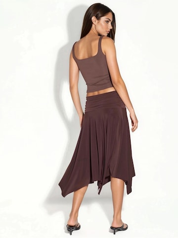 Busem Skirt in Brown