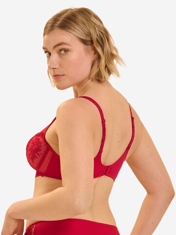 Simone Perele Bralette Bra 'Intrigue' in Red