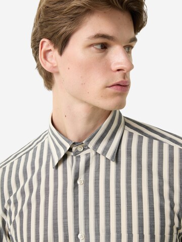 BOGNER Regular Fit Hemd 'Heiko' in Grau