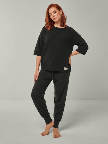 YOU LOOK PERFECT Leisure suit 'LOUNGEWEAR SET  - Pullover Fay & Pants Bella' in Black