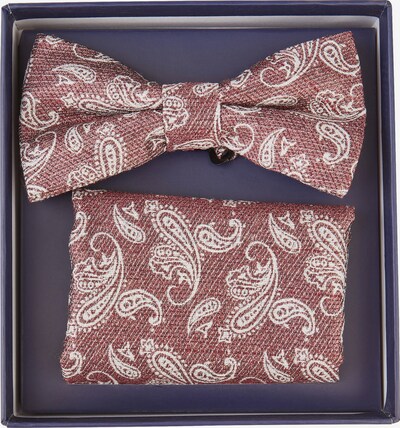 HECHTER PARIS Fliege & Einstecktuch in One Size in rot, Produktansicht