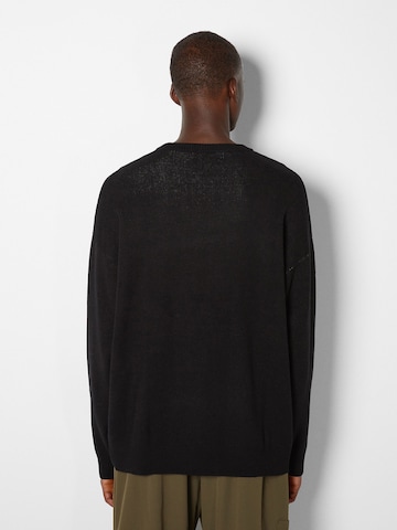 Bershka Sweater in Black