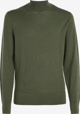 Calvin Klein Sweater in Green: front