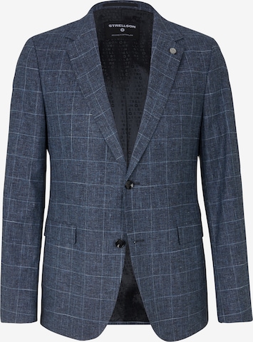 STRELLSON Slim fit Suit Jacket 'Alzer' in Blue: front