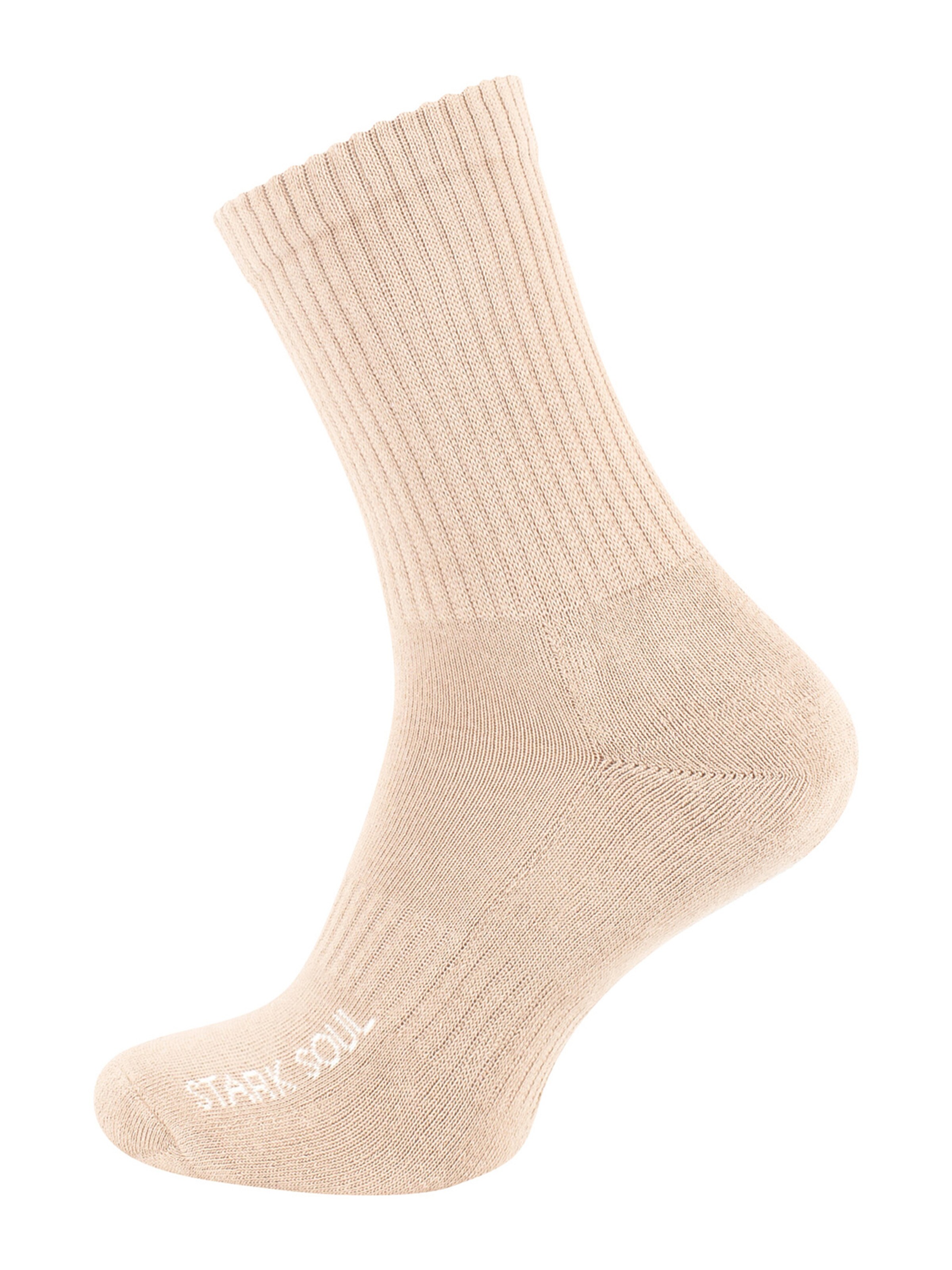 Chaussettes de sport Stark Soul en beige
