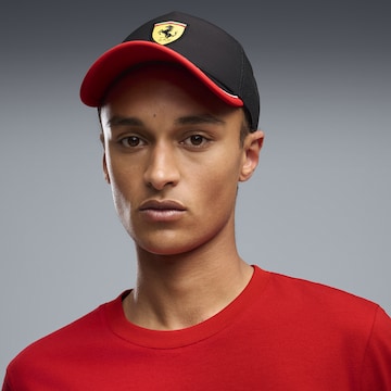 PUMA Pet 'Scuderia Ferrari' in Zwart: voorkant