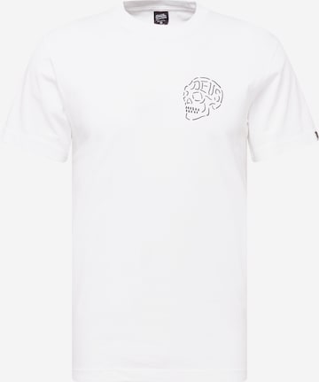 DEUS EX MACHINA Shirt 'Venice Skull' in Wit: voorkant
