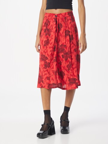King Louie Skirt 'Layla' in Red: front