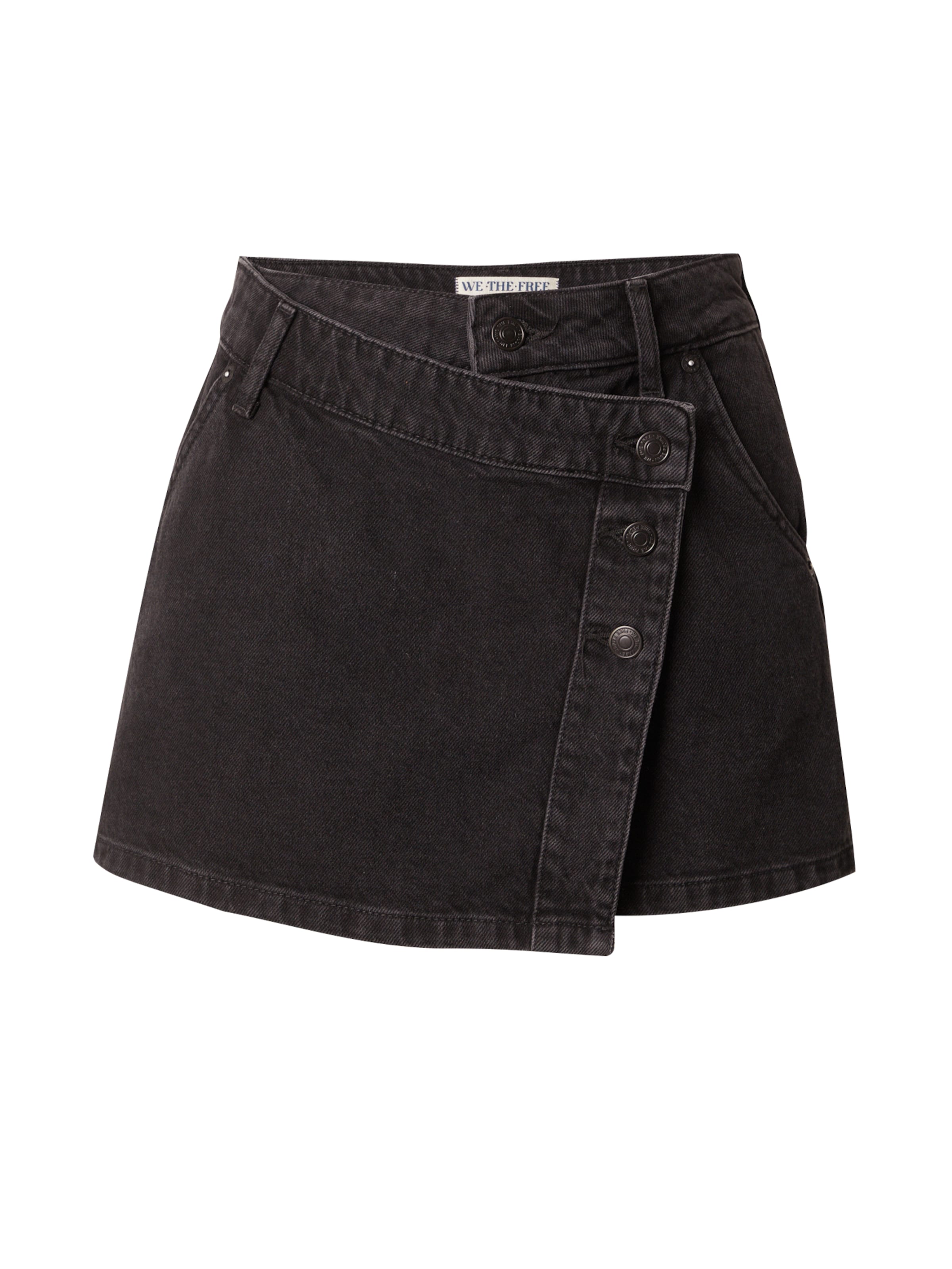 Free People Пола 'WYNNE' в черно: отпред