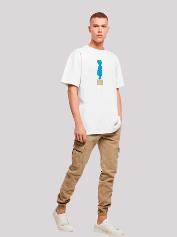 T-Shirt 'Heidi From The Alps Heroes of Childhood' F4NT4STIC en blanc