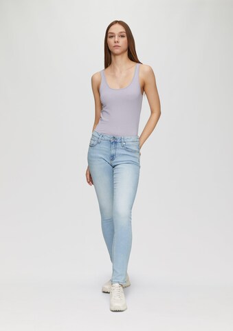 QS Slimfit Jeans in Blauw