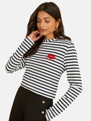 love & roses Shirt in Mischfarben: Vorderseite