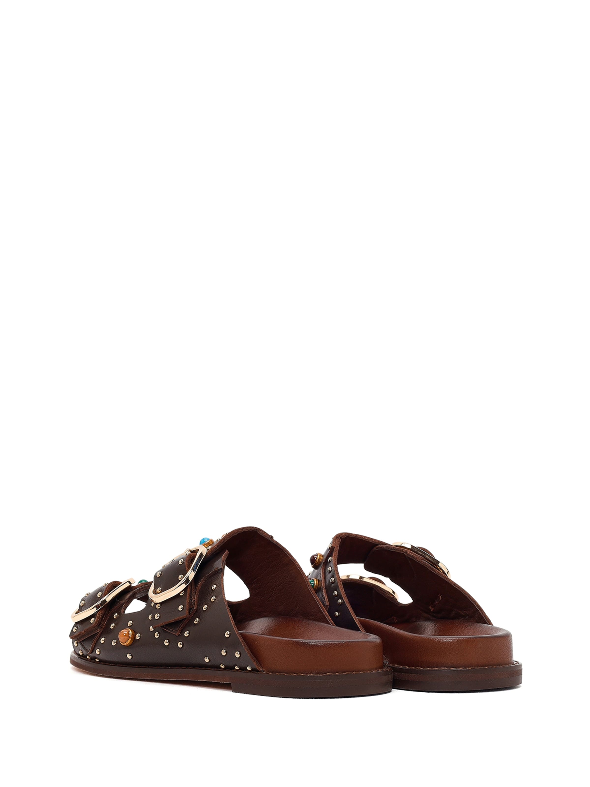 Mule Derimod en marron