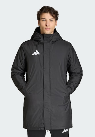 ADIDAS PERFORMANCE Αθλητικό μπουφάν 'Entrada26 Stadium' σε μαύρο: μπροστά