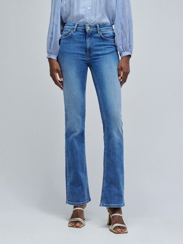 Salsa Jeans Bootcut Jeans 'Destiny' in Blauw: voorkant