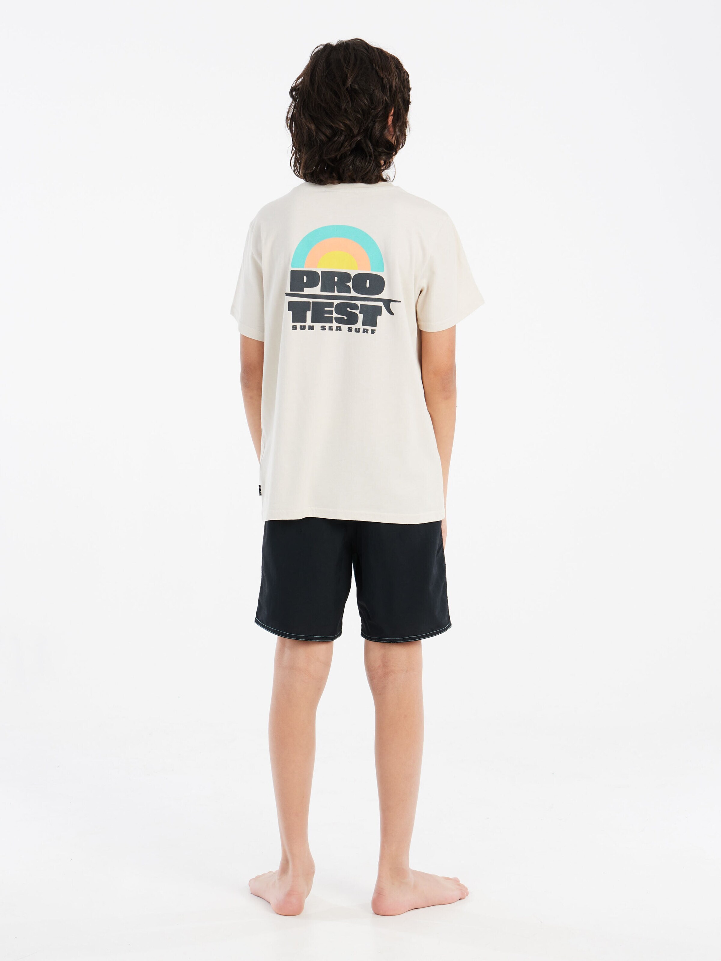 PROTEST Shirt 'PRTFaros JR' in White