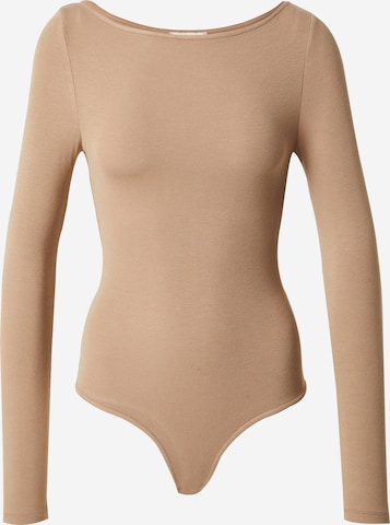 Tricou body 'Adena' de la LeGer by Lena Gercke pe bej: față