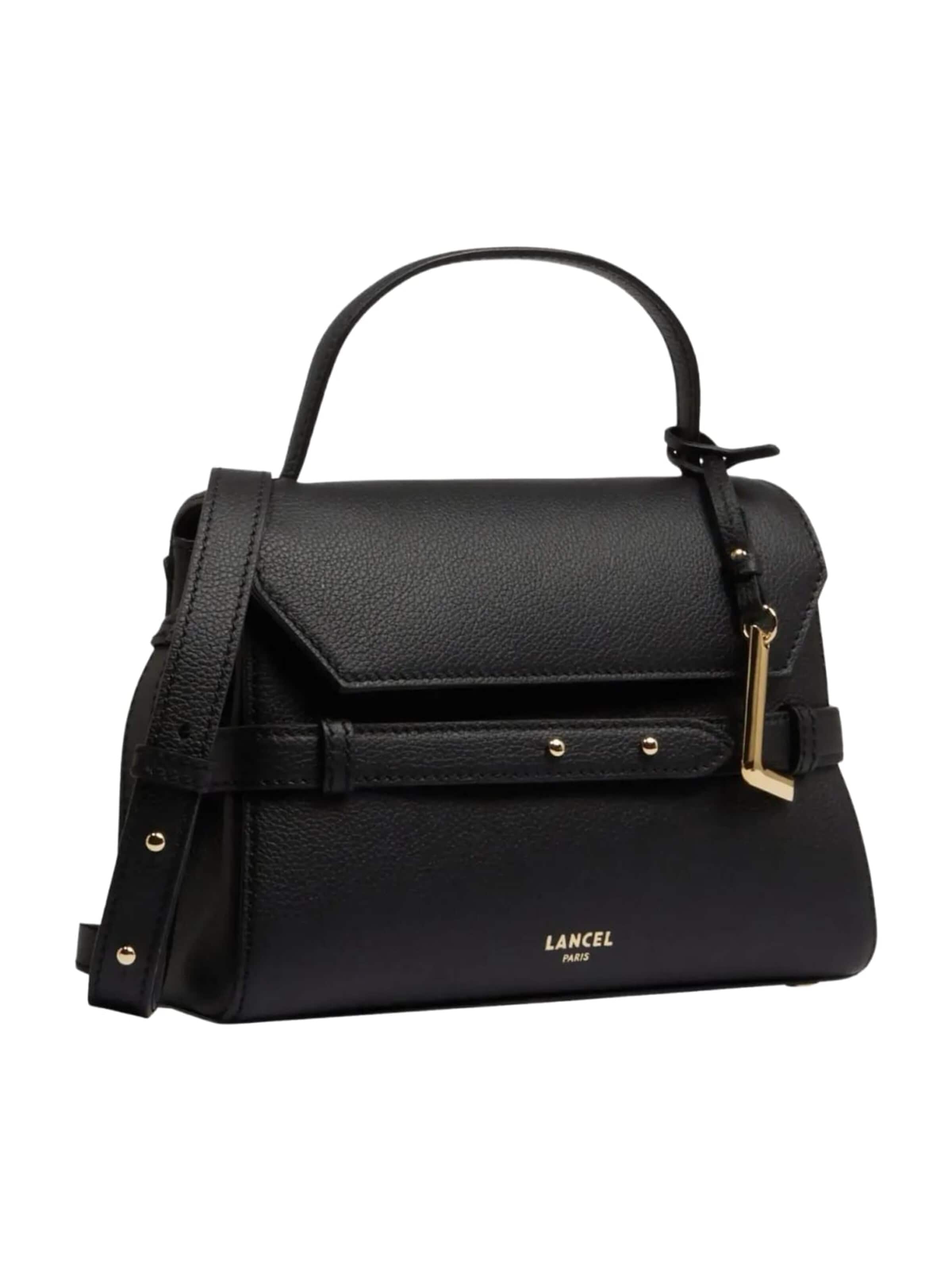Lancel Handbag 'Lancel Sacs à main Faubourg Noir' in Black