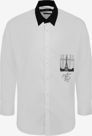 Karl Lagerfeld Hemd in Weiß: Vorderseite