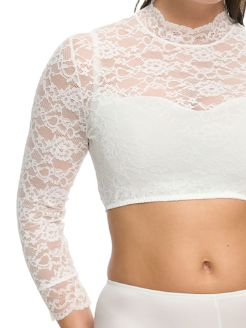 SUSA Trachtenbluse 'Wiesn-Zauber' in Beige