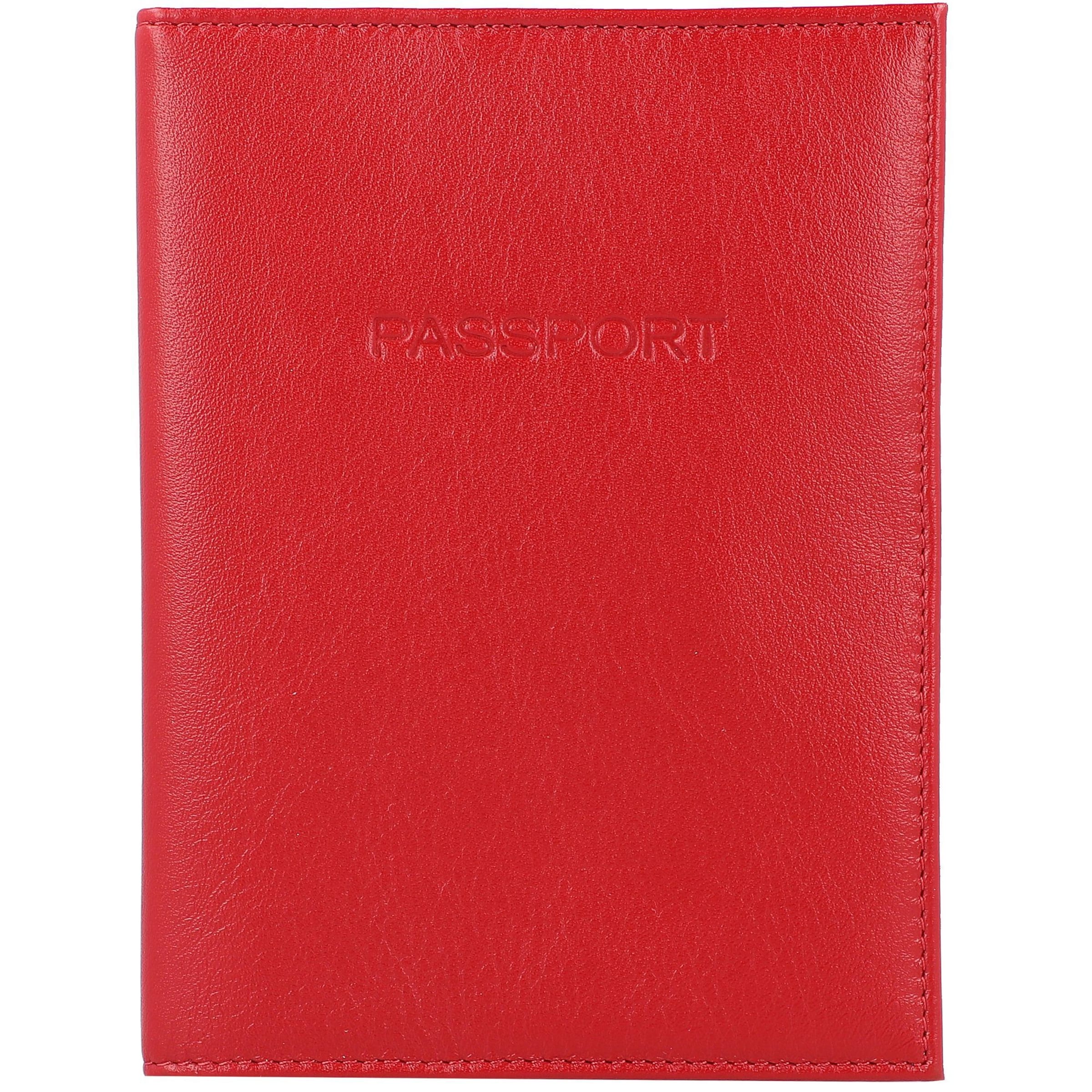 Picard Etui 'Passport' in Rood: voorkant