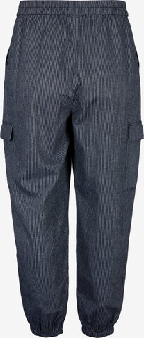 Loosefit Pantaloni cargo 'XSTRIPE' di Zizzi in blu