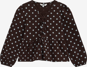 WE Fashion Pusero värissä ruskea: etupuoli
