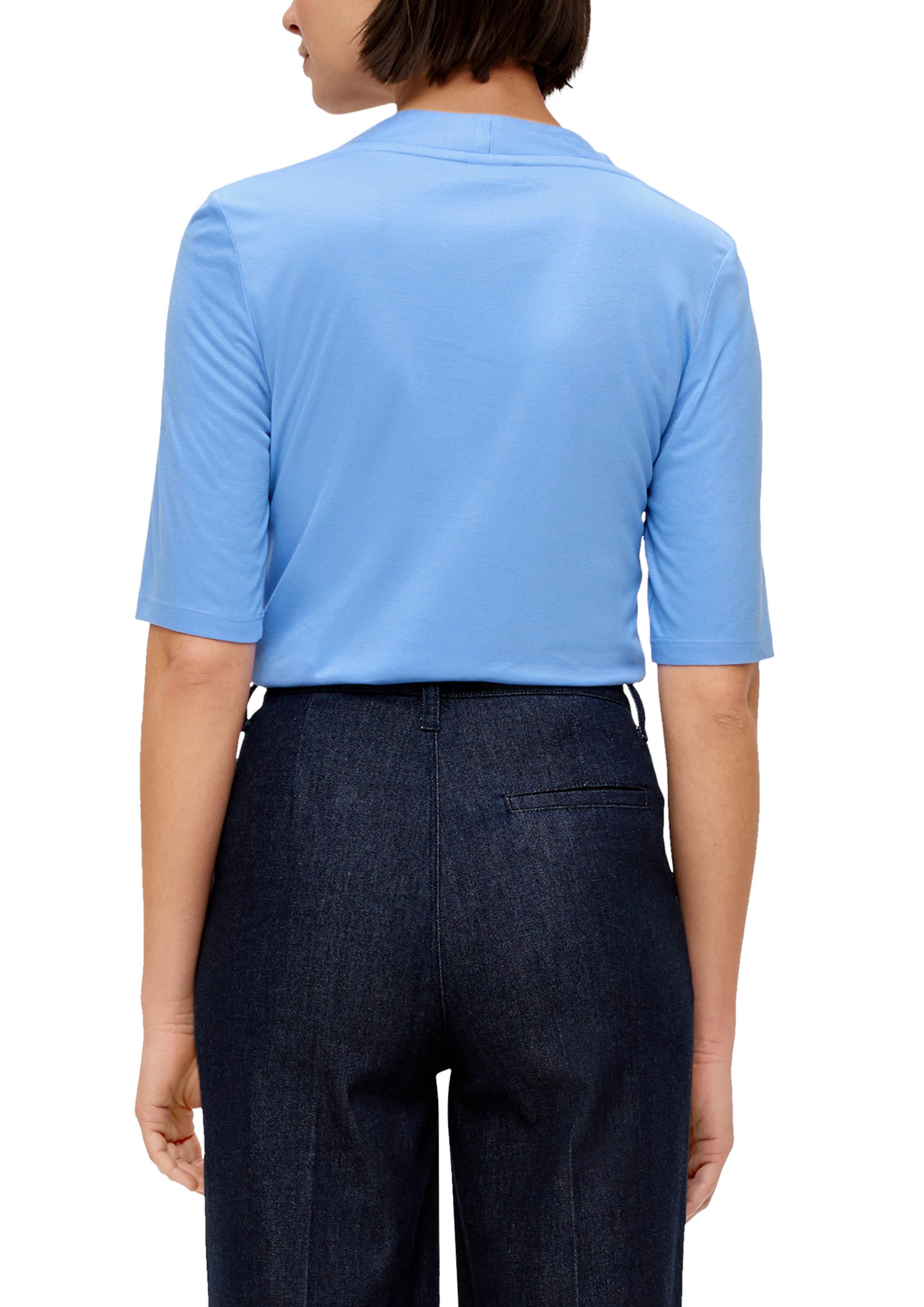 s.Oliver BLACK LABEL Shirt in Blue