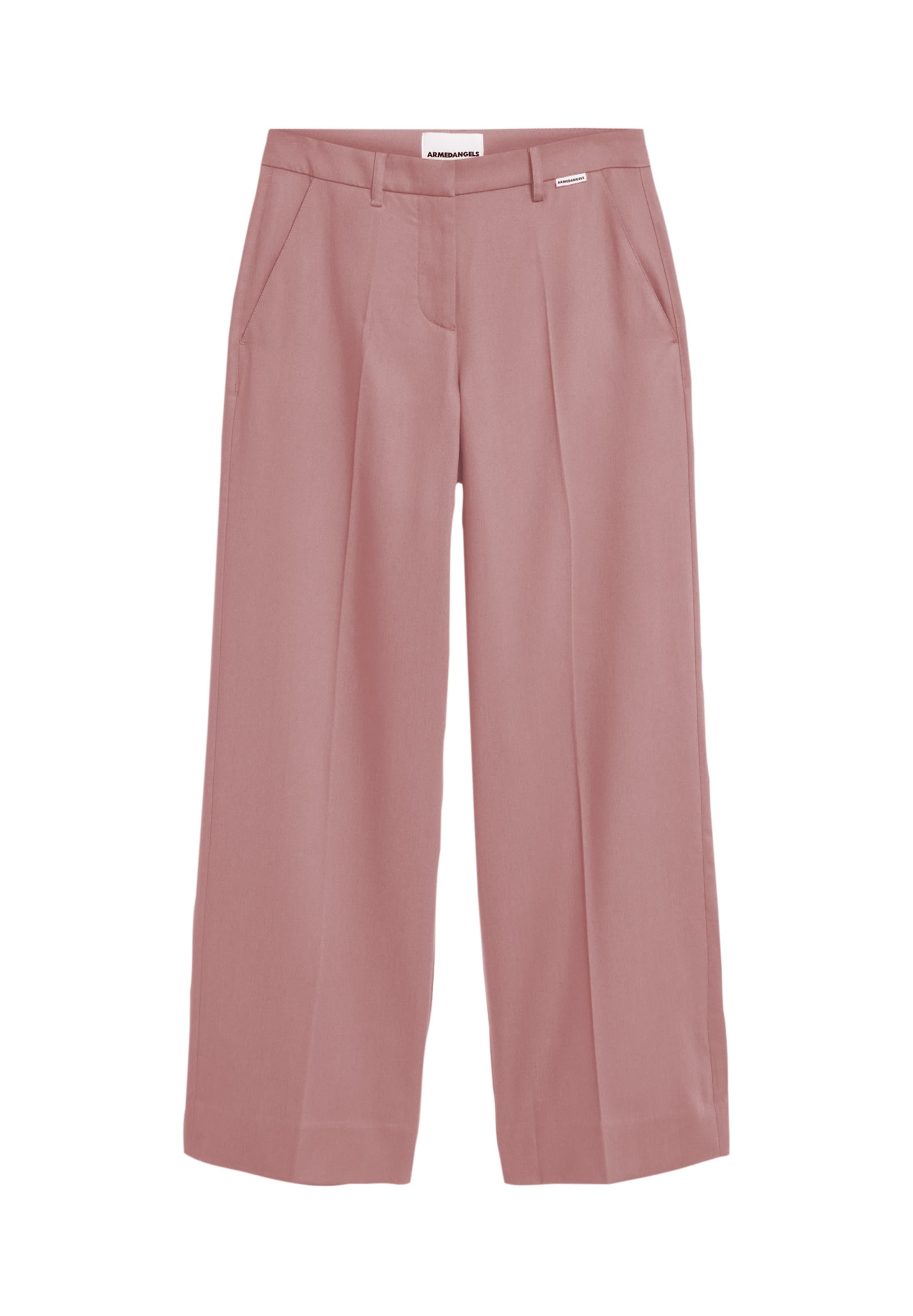 Pantalon à plis 'LEANDRAA' ARMEDANGELS en violet : devant