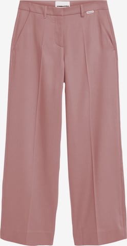 ARMEDANGELS Pleated Pants 'LEANDRAA' in Purple: front
