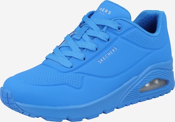 Baskets basses 'Night Shades' SKECHERS en bleu : devant