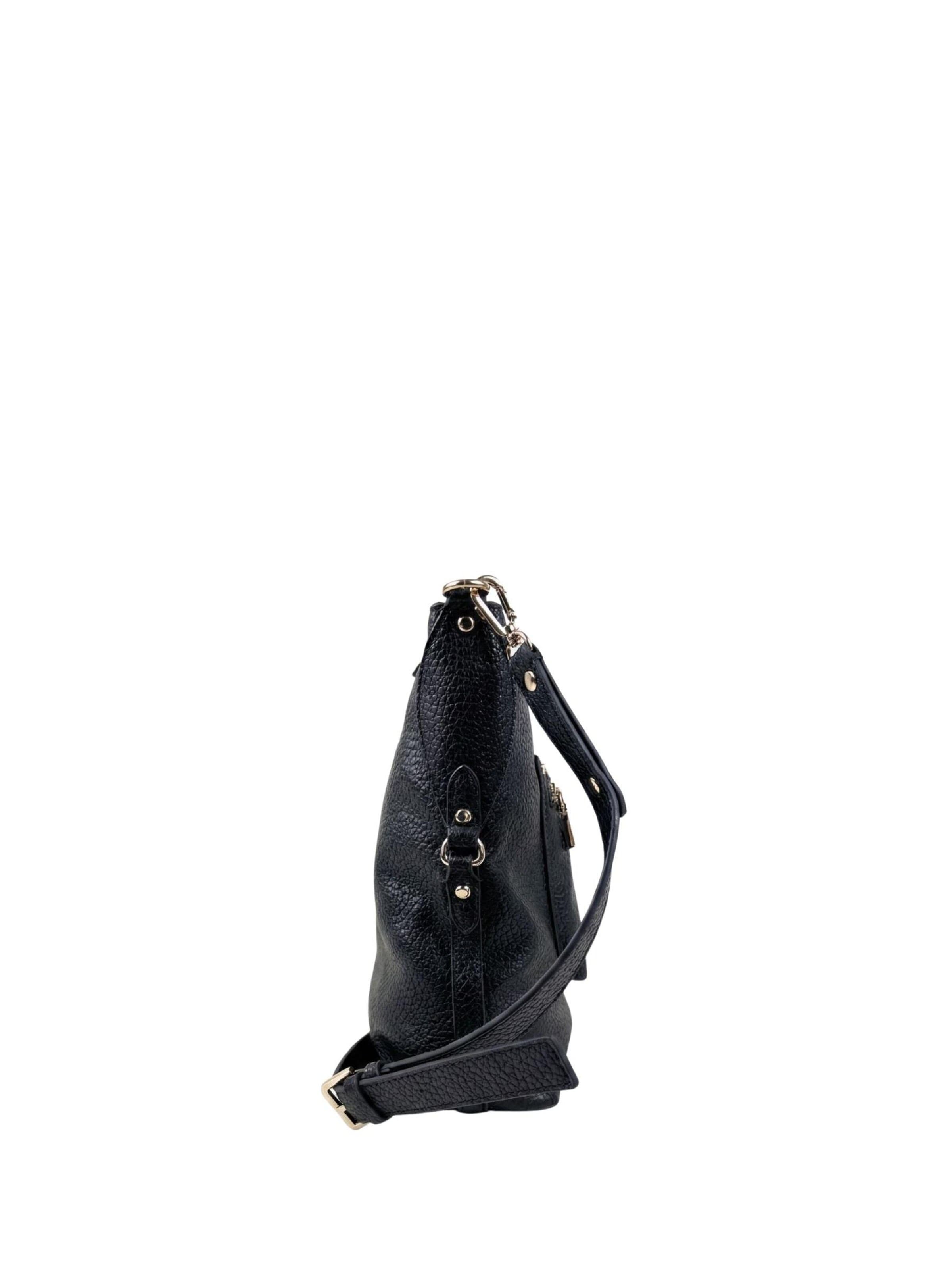 GUESS Torebka 'Guess Sacs à main Silvye Bucket Black' w kolorze czarny